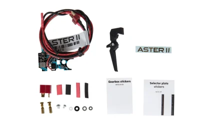 asgbox.pl - Zestaw kontrolera GATE ASTER II Bluetooth® for V2 GB + Quantum Trigger 2 [AEG & HPA] [Rear Wired] Expert rev.2