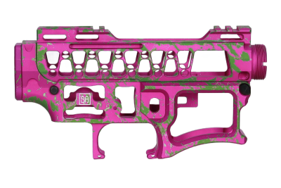 Zestaw Specna Arms x Mancraft CNC Speedsoft Splash Anodised do replik M4/M16 Fioletowy - obrazek 2