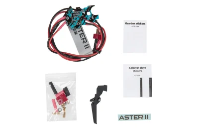 asgbox.pl - Zestaw kontrolera GATE ASTER II Bluetooth® V2 GB + Quantum Trigger 2 [AEG & HPA] [FRONT Wired] EXPERT rev.2