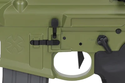 Karabinek ASG GBBR Noveske Ghetto Blaster NHR-9 10.5" MWS Gen.2 Oliwkowa - obrazek 5