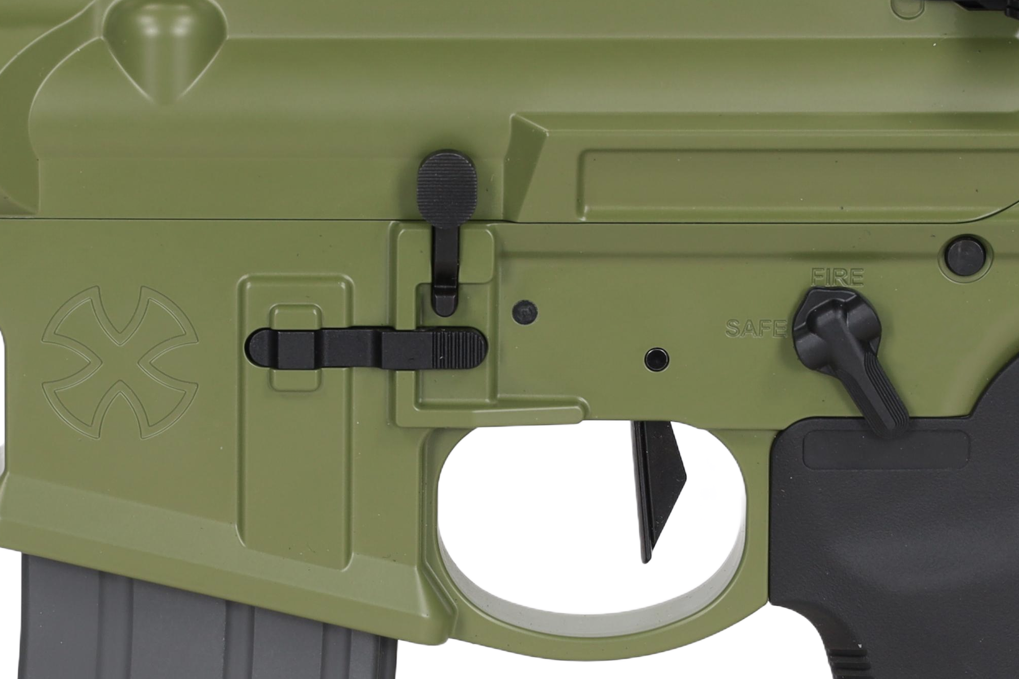 Karabinek ASG GBBR Noveske Ghetto Blaster NHR-9 10.5" MWS Gen.2 Oliwkowa OD-G-TXC-02-049338-00 asgbox.pl Karabinek ASG GBBR Noveske Ghetto Blaster NHR-9 10.5" MWS Gen.2 Oliwkowa - obrazek 5