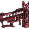 Zestaw Specna Arms x Mancraft CNC Speedsoft Splash Anodised do replik M4/M16 Czarno-Czerwony OD-G-SPE-09-049325-00 asgbox.pl