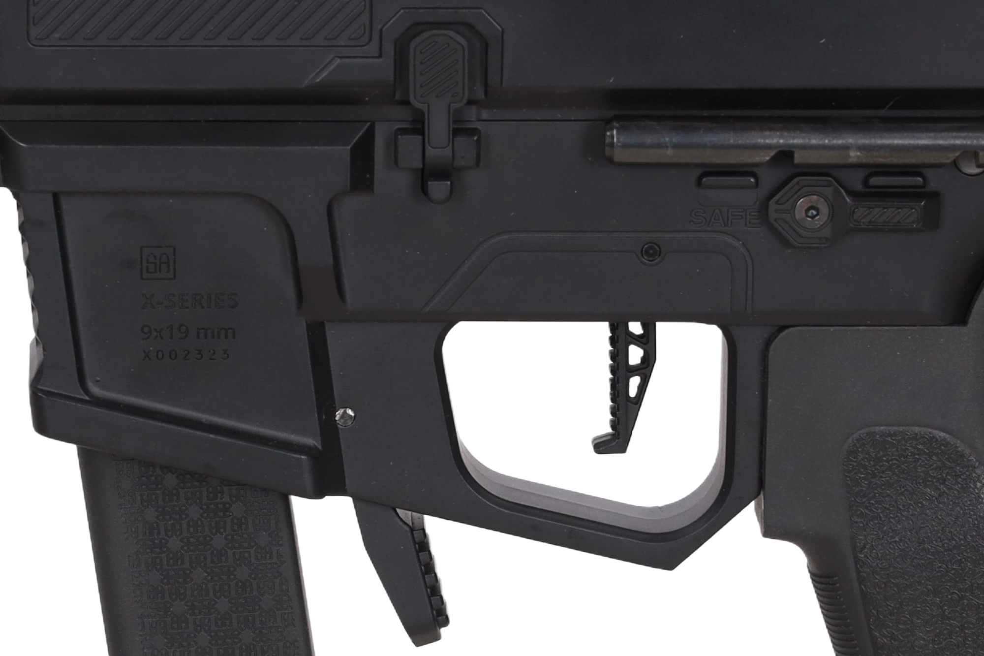 Replika pistoletu maszynowego SA-X02 EDGE 2.0 GATE ASTER - Czarny (OUTLET) OD-G-OUT-72-042771-00 asgbox.pl Replika pistoletu maszynowego SA-X02 EDGE 2.0 GATE ASTER - Czarny (OUTLET) - obrazek 3