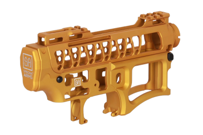 Korpus Specna Arms x Mancraft CNC Superlight M4 Speedsoft body ver.2 Złoty - obrazek 2