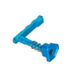 asgbox.pl - Zwalniacz magazynka CNC Specna Arms x Mancraft do replik M4/M16 v.1 Niebieski