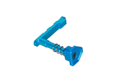asgbox.pl - Zwalniacz magazynka CNC Specna Arms x Mancraft do replik M4/M16 v.1 Niebieski