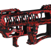 Zestaw Specna Arms x Mancraft CNC Speedsoft Splash Anodised do replik M4/M16 Czarno-Czerwony OD-G-SPE-09-049325-00 asgbox.pl