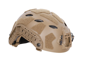 Replika hełmu Specna Arms FAST SHC X-Shield BJ (Light Version) roz. M (52·60cm) Tan - obrazek 3