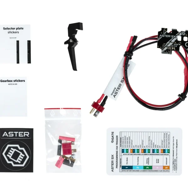 asgbox.pl - Zestaw kontrolera Gate Aster V2 SX Expert + Quantum Trigger (Front Wired) rev.2