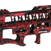 Zestaw Specna Arms x Mancraft CNC Speedsoft Splash Anodised do replik M4/M16 Czarno-Czerwony OD-G-SPE-09-049325-00 asgbox.pl