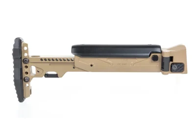 Składana kolba KPYK CRC 5002 z adapterem 9037R Tan - obrazek 2
