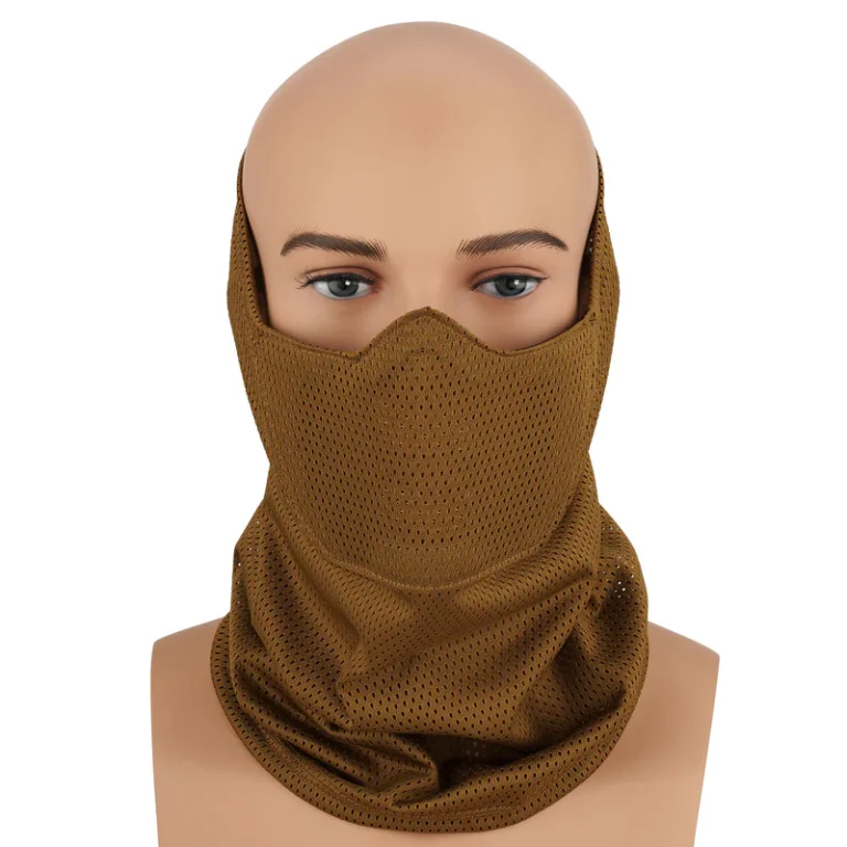 asgbox.pl - Maska ochronna Cygnus Armory Face Warrior Defender Coyote Brown