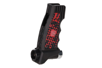 Chwyt pistoletowy Specna Arms x Mancraft MSG Speedsoft Grip z regulatorem MMR Czarno-Czerwony - obrazek 3