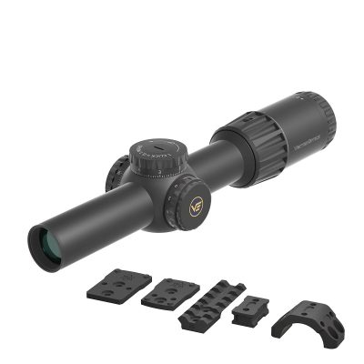 VO TAURON 1-6x24 G2 FFP LPVO Rifle Scope with X-ACCU Mount – Black