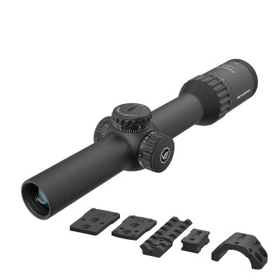 VO CONTINENTAL X8 1-8×24 ED TACTICAL SFP LPVO Riflescope with X-ACCU Mount – Black