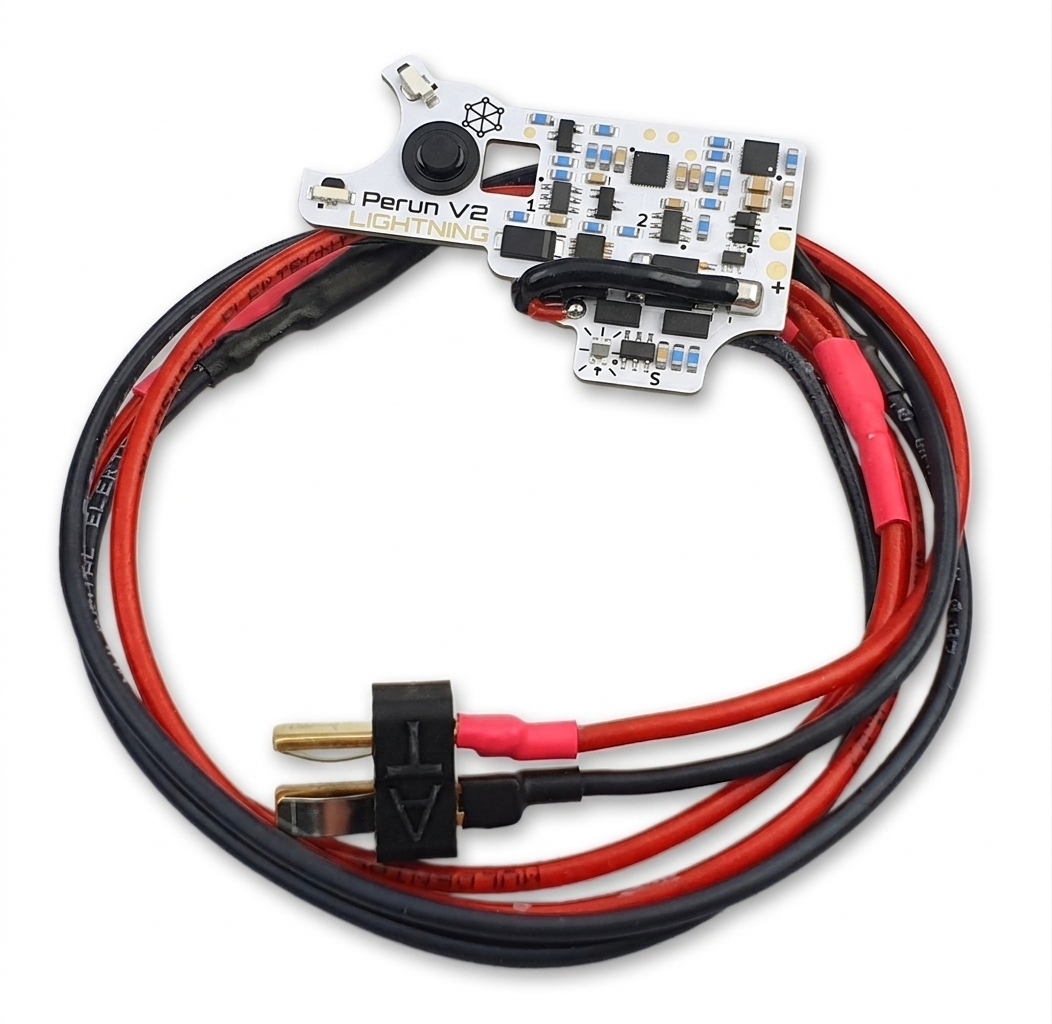 PERUN V2 Lightning ETU Unit – Wiring to the Stock OD-A-PERUN023 asgbox.pl PERUN V2 Lightning ETU Unit – Wiring to the Stock