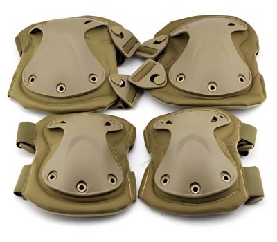 WST KING KONG QD Protective Pads Gear Set – Coyote - obrazek 6