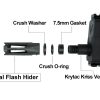 AceTech KRYTAC KRISS VECTOR / THOR Steel Flash Hider, 14 mm CCW OD-A-PAD0020-001 asgbox.pl