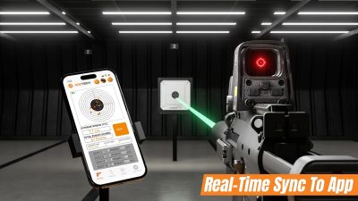 AceTech ALIGNMENTOR Electronic Smart Airsoft Target (26 × 21 cm) - obrazek 10