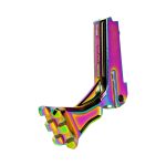 CTM CNC Hi-Capa UnderMount RIS Rail Stock Adapter – Electroplated Rainbow - obrazek 4