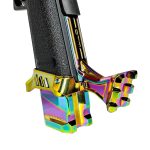 CTM CNC Hi-Capa UnderMount RIS Rail Stock Adapter – Electroplated Rainbow - obrazek 6