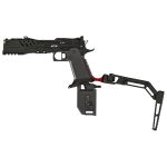 CTM CNC Hi-Capa UnderMount RIS Rail Stock Adapter – Black - obrazek 9