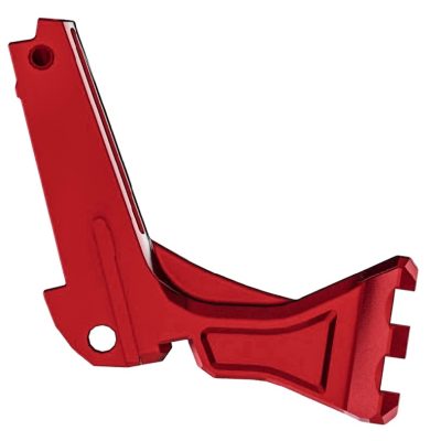 Alternative view of CTM CNC Hi-Capa UnderMount RIS Rail Stock Adapter – Red