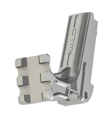 CTM CNC Hi-Capa UnderMount RIS Rail Stock Adapter – Silver - obrazek 3