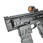 CTM AAP-01 M4XIMUS Kit CNC Extended Rail Blast Shield – Silver - obrazek 6
