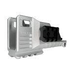 CTM AAP-01 M4XIMUS Kit CNC Extended Rail Blast Shield – Silver - obrazek 2
