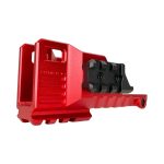 CTM AAP-01 M4XIMUS Kit CNC Extended Rail Blast Shield – Red - obrazek 2