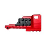 CTM AAP-01 M4XIMUS Kit CNC Extended Rail Blast Shield – Red - obrazek 3