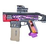 CTM AAP-01 M4XIMUS Kit CNC Extended Rail Blast Shield – Red - obrazek 6