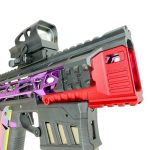 CTM AAP-01 M4XIMUS Kit CNC Extended Rail Blast Shield – Red - obrazek 9