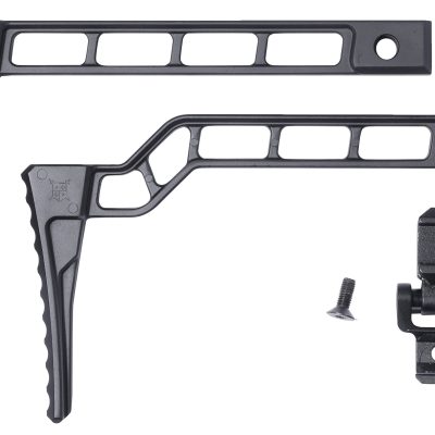 Delta Armory STRIBOG MINIMALIST Folding RIS Stock (2 Pcs) – Black