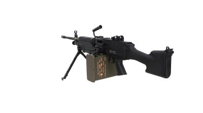 SA FN Herstal M249 MK2 SAW CORE(TM) Airsoft Machine Gun – Black - obrazek 13