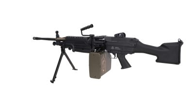 SA FN Herstal M249 MK2 SAW CORE(TM) Airsoft Machine Gun – Black - obrazek 12