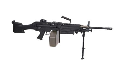 SA FN Herstal M249 MK2 SAW CORE(TM) Airsoft Machine Gun – Black - obrazek 18