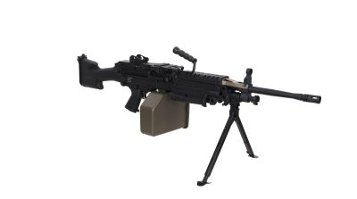 SA FN Herstal M249 MK2 SAW CORE(TM) Airsoft Machine Gun – Black - obrazek 19