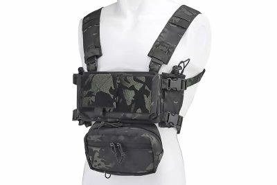 WST Tactical Micro Chest Rig MK4 – MC Black - obrazek 5