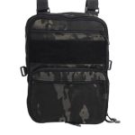 WST MOLLE Tactical FLAT Backpack – MC Black