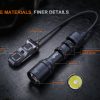 FENIX GL30R Tactical Flashlight with Remote Switch – Black OD-A-GL30R asgbox.pl