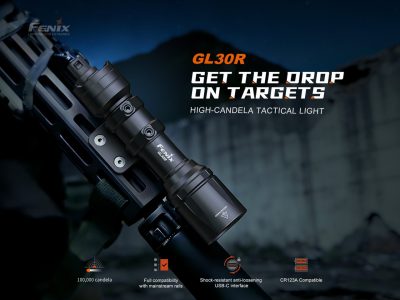 FENIX GL30R Tactical Flashlight with Remote Switch – Black - obrazek 6