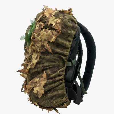 Alternative view of KMCS Pack Cover with 3D Leaves (XL) – Next-Gen Brown