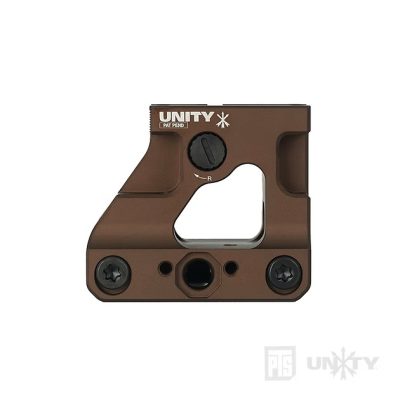 Alternative view of PTS Unity Tactical FAST MRO Red Dot Mount – Bronze