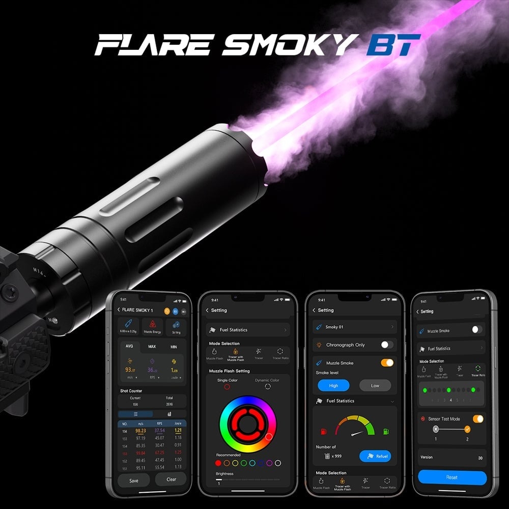 Novritsch Flare Smoky BT Tracer Suppressor a Chrono – Black OD-A-NOVRITSCH258 asgbox.pl Novritsch Flare Smoky BT Tracer Suppressor a Chrono – Black - obrazek 5