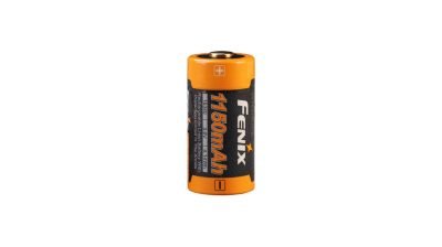 FENIX Rechargeable Li-ion Battery RCR123A 3.6V - 1150 mAh - obrazek 2