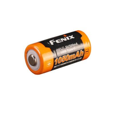 FENIX Rechargeable USB-C Battery RCR123A 3.6V - 1050 mAh