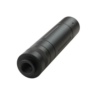 Alternative view of EPeS Sound Suppressor 32 × 150 mm with Inserts, Grooves – Black