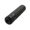 EPeS Sound Suppressor 32 × 150 mm with Inserts, Knurling – Black OD-A-E061-150-RE asgbox.pl